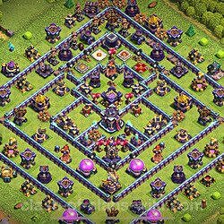 Base plan (layout), Town Hall Level 15 for trophies (defense) (#1383)