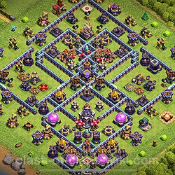 Base plan (layout), Town Hall Level 15 for trophies (defense) (#1459)