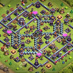 TH15 Anti 3 Stars Base Plan with Link, Anti Everything, Copy Town Hall 15 Base Design 2026, #2760