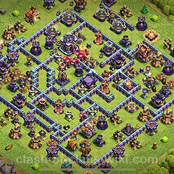 Base plan (layout), Town Hall Level 15 for trophies (defense) (#2991)