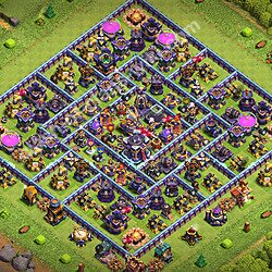 Base plan (layout), Town Hall Level 15 for trophies (defense) (#3513)