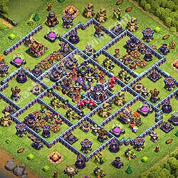 Base plan (layout), Town Hall Level 15 for trophies (defense) (#3544)