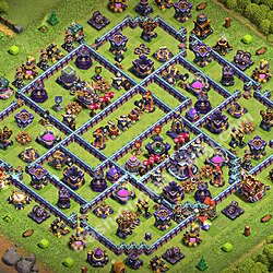 Base plan (layout), Town Hall Level 15 for trophies (defense) (#3671)
