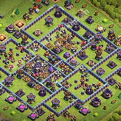 Base plan (layout), Town Hall Level 15 for trophies (defense) (#3684)