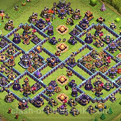 Base plan (layout), Town Hall Level 15 for trophies (defense) (#761)