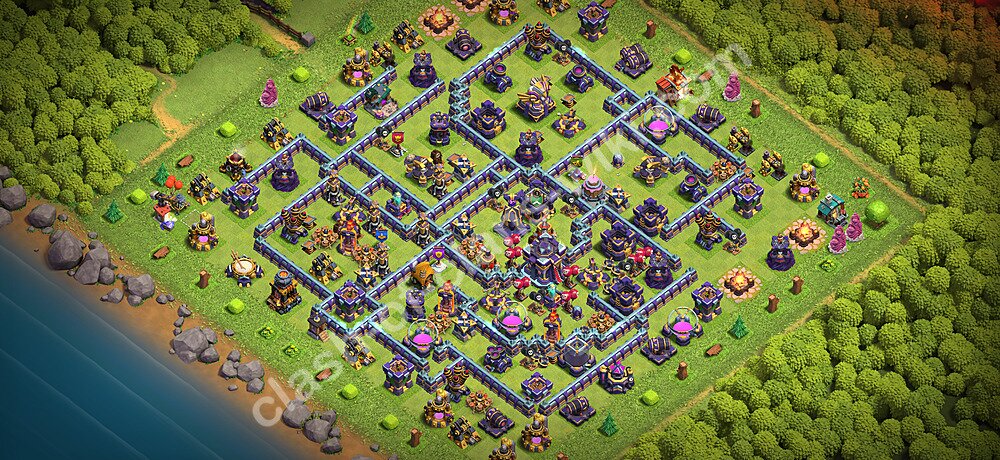 Base Anti Bintang 2 TH15 dengan Link, Anti Segalanya, Salin Desain Base Balai Kota 15 2026, #1461