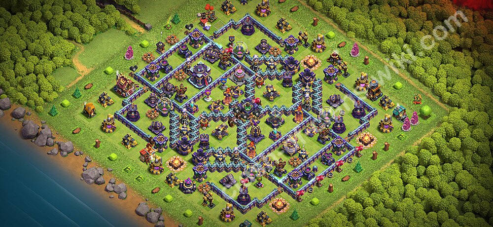 Top Anti 3 Etoiles Base HDV 15 + Lien (Link), Anti tout 2026 - Hôtel de Ville 15 Base Copier, #2760