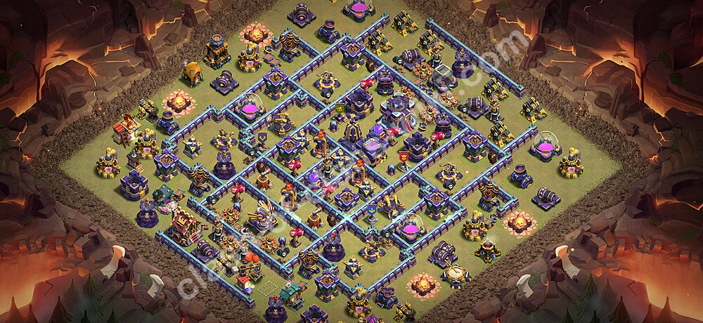Anti Everything TH15 Base Plan with Link, Copy Town Hall 15 Design 2026, #3262