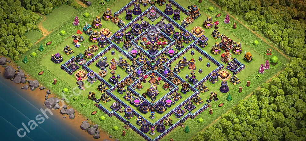 Base Anti Segalanya TH15 dengan Link, Hybrid, Salin Desain Balai Kota 15 2026, #5