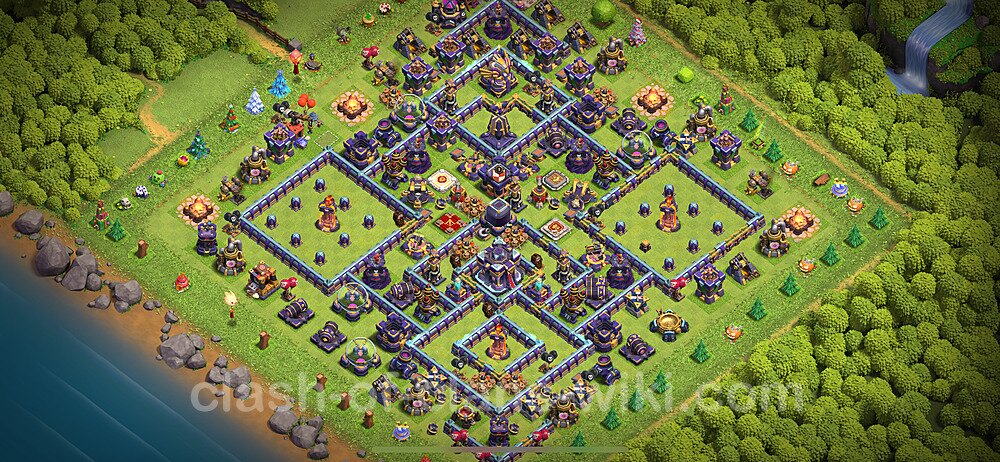 Best Base TH15 with Link Anti Everything 2023 - Town Hall Level 15 Base ...