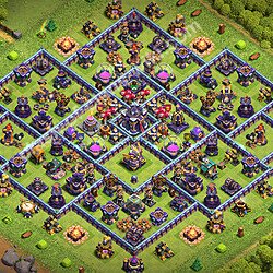 Base plan (layout), Town Hall Level 15 for farming (#3685)