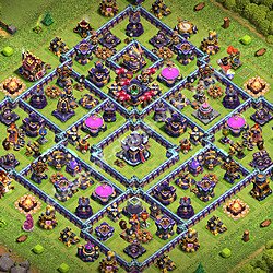 Base plan (layout), Town Hall Level 15 for farming (#3696)