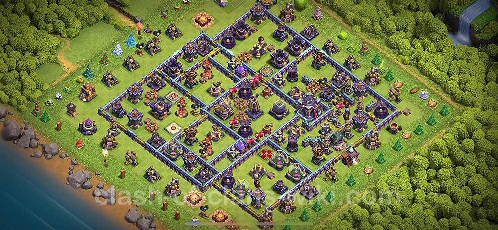 Base plan TH15 (design / layout) with Link, Legend League for Farming 2024, #1480