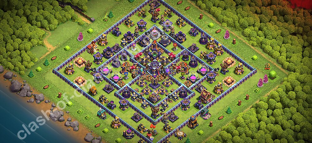 Gute Base für Farm RH15 + Link, Anti Alles, Hybrid 2026 - COC Rathaus 15, #2