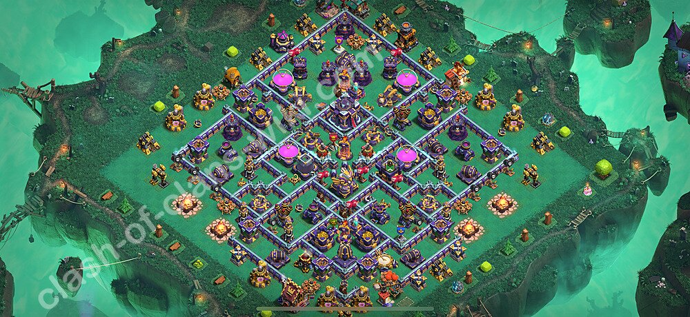 Base plan TH15 Max Levels with Link, Anti 2 Stars for Farming 2026, #2639