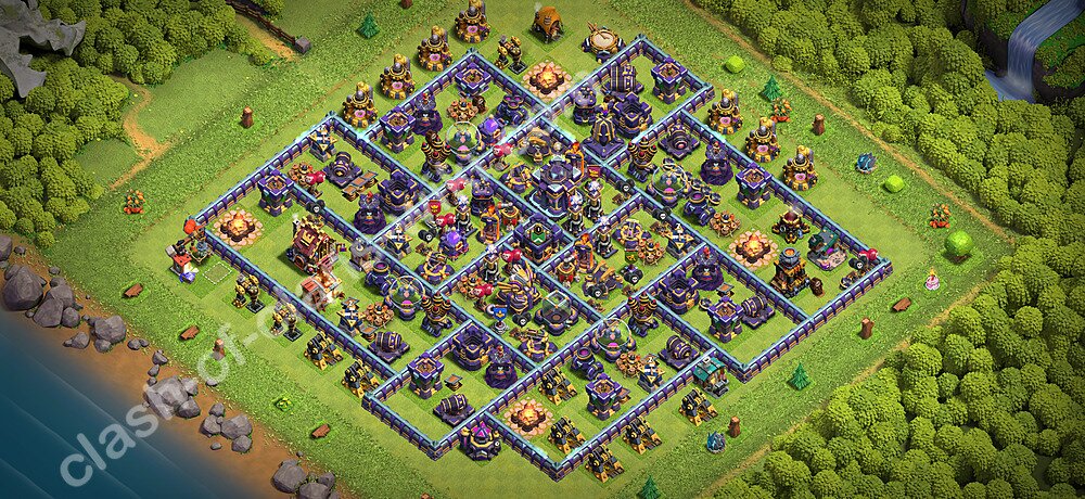 Die Max Base für Farm RH15 + Link 2026 - COC Rathaus 15, #3279