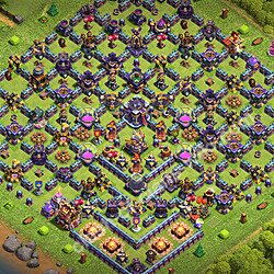 Die Troll Base RH15 + Link 2026 - COC Rathaus Level 15 Funny Troll Base, #1