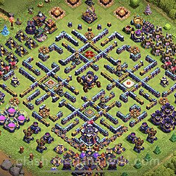Base plan (layout), Town Hall Level 15 Troll / Funny (#1457)