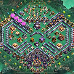 Base plan (layout), Town Hall Level 15 Troll / Funny (#2945)