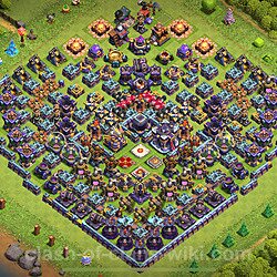Base plan (layout), Town Hall Level 15 Troll / Funny (#949)