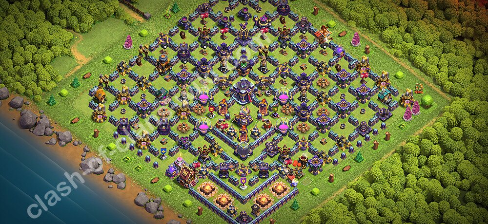 Base Troll TH15 dengan Link, Salin Tata Letak Seni Lucu Balai Kota 15 2026, #1