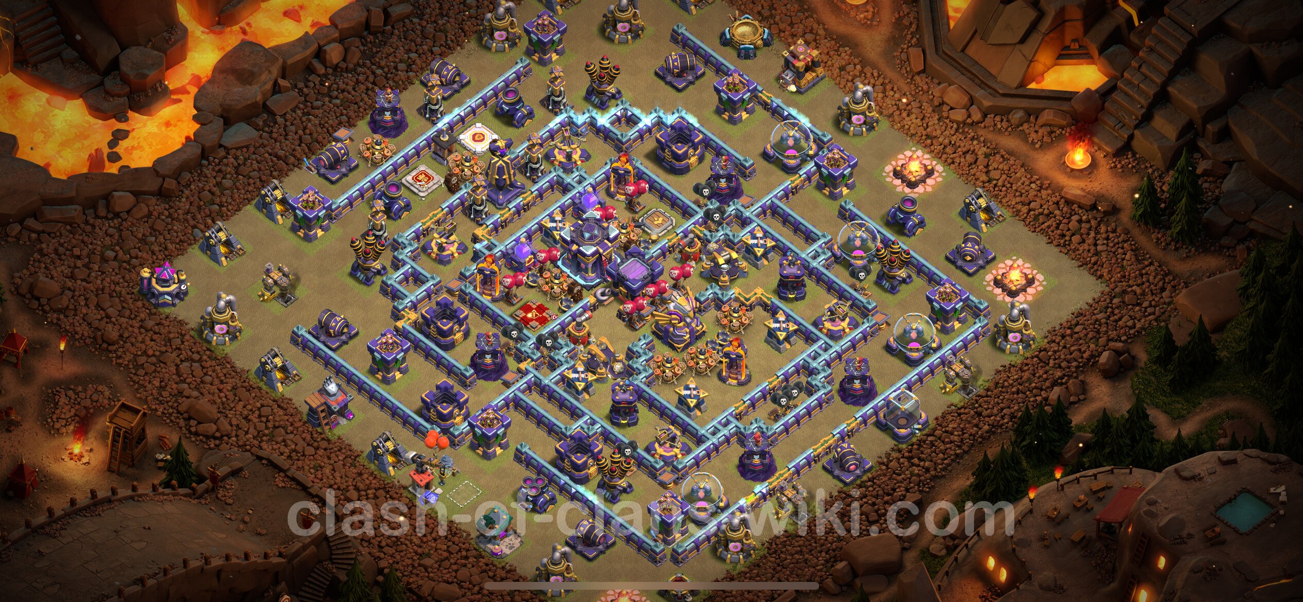 Best War Base Th15 With Link Anti Everything 2023 Town Hall Level 15 Cwl Base Copy 722 0757