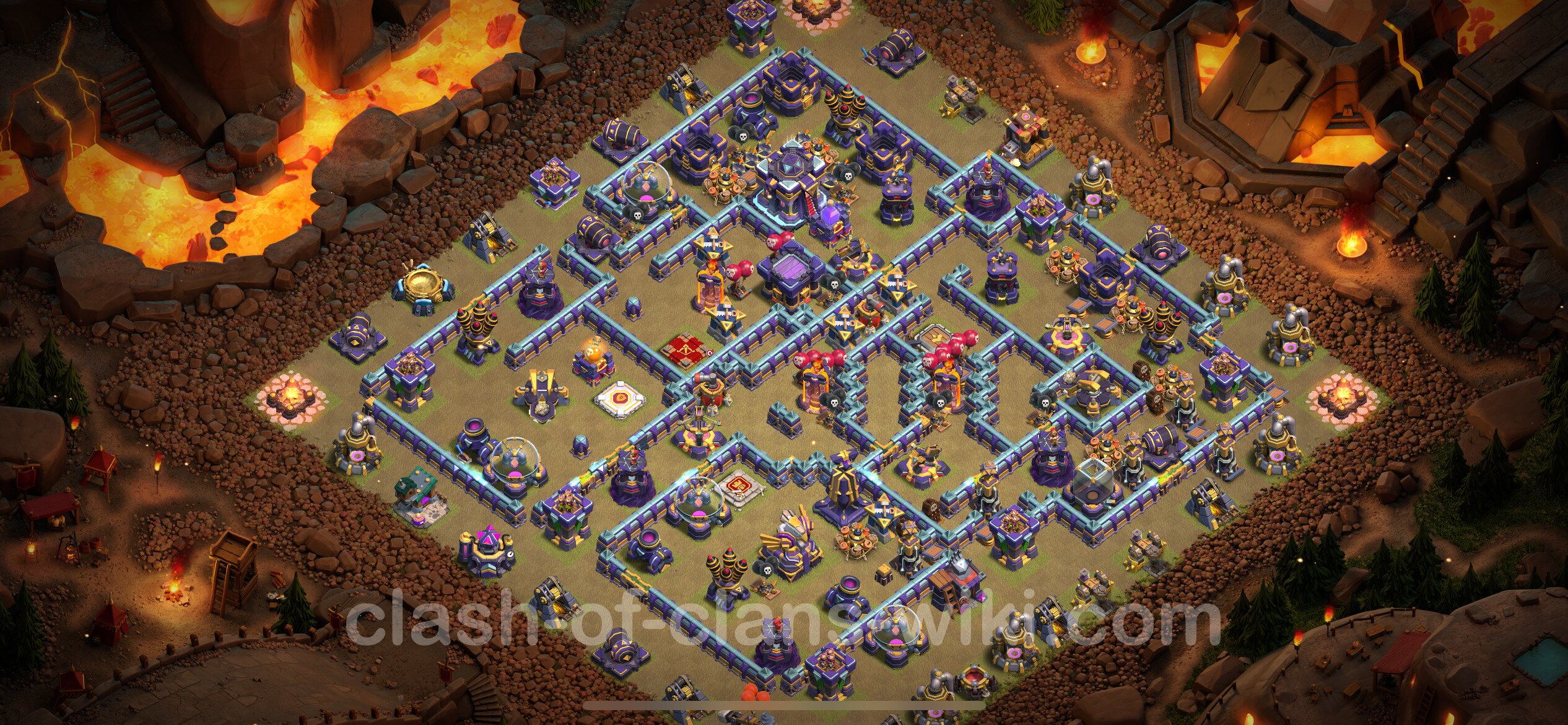 Best War Base TH15 with Link, Anti Everything 2023 Town Hall Level 15 CWL Base Copy, 726
