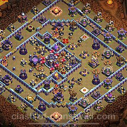 Base plan (layout), Town Hall Level 15 for clan wars (#11)