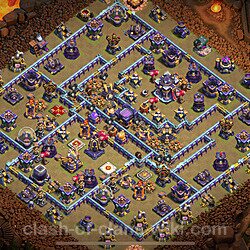 Base plan (layout), Town Hall Level 15 for clan wars (#1206)