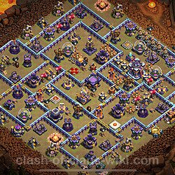 Base plan (layout), Town Hall Level 15 for clan wars (#1234)