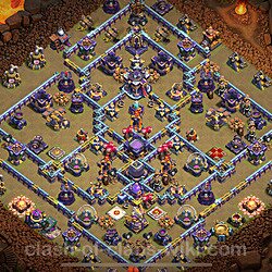 Die Clan War Base RH15 + Link 2024 - COC Rathaus Level 15 Kriegsbase (CK / CW), #1475