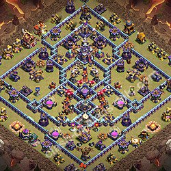 Top Base de Guerre HDV 15 + Lien (Link), Ligue des légendes, Hybride 2026 gdc - Hôtel de Ville 15 Base Copier, #1475