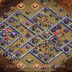 Base plan (layout), Town Hall Level 15 for clan wars (#2)