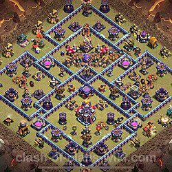 Base plan (layout), Town Hall Level 15 for clan wars (#2848)