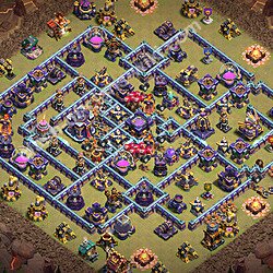 Die Anti 2 Sterne Clan War Base RH15 + Link, Legend League 2026 - COC Rathaus Level 15 Kriegsbase (CK / CW), #3