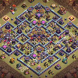 Municipio livello 15 Base di Guerra + Link, Anti Air / Electro Dragon - Anti 3 Stelle Disposizione Villaggio COC 2026 TH15, #3307