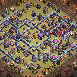 Base plan (layout), Town Hall Level 15 for clan wars (#3571)