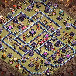 Base plan (layout), Town Hall Level 15 for clan wars (#3668)