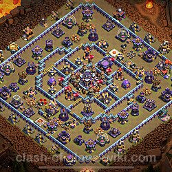 Base plan (layout), Town Hall Level 15 for clan wars (#7)