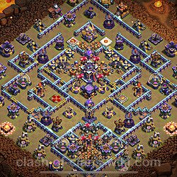 Base plan (layout), Town Hall Level 15 for clan wars (#702)