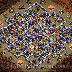 Base plan (layout), Town Hall Level 15 for clan wars (#712)
