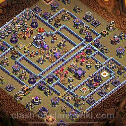 Base plan (layout), Town Hall Level 15 for clan wars (#720)