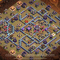 Base plan (layout), Town Hall Level 15 for clan wars (#723)