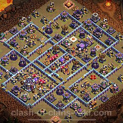 Base plan (layout), Town Hall Level 15 for clan wars (#732)