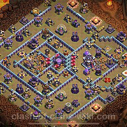 Base plan (layout), Town Hall Level 15 for clan wars (#733)