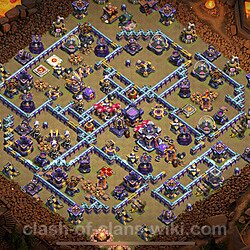 Base plan (layout), Town Hall Level 15 for clan wars (#734)