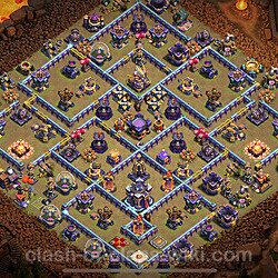 Base plan (layout), Town Hall Level 15 for clan wars (#759)