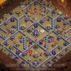 Base plan (layout), Town Hall Level 15 for clan wars (#8)