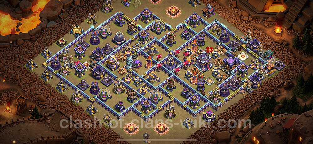 Die Clan War Base RH15 + Link 2023 - COC Rathaus Level 15 Kriegsbase (CK / CW), #1296