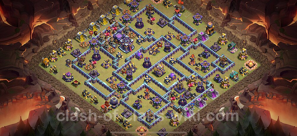 TH15 War Base Plan with Link, Anti Everything, Copy Town Hall 15 CWL Design 2025, #2702